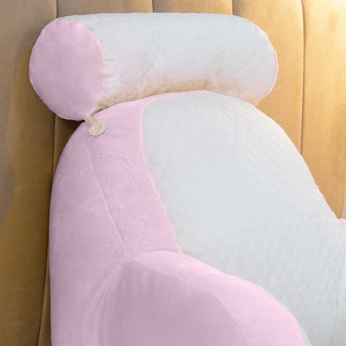 Travesseiro De Encosto Ergonomico Almofada De Gestante Macio