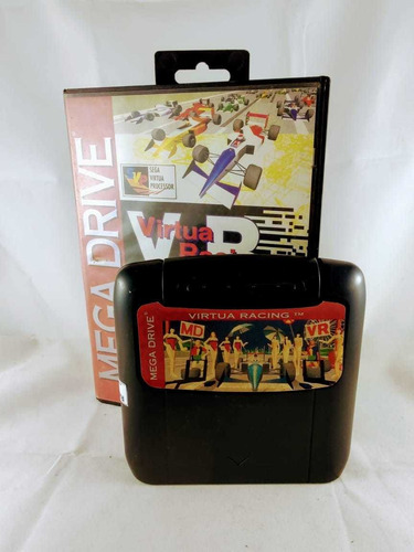 Sega Megadrive Game Virtua Racing Original Com Estojo Raro