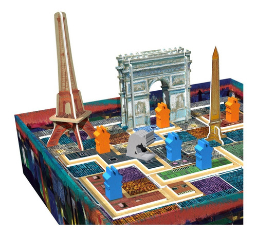 Paris Eiffel - Expansion Para El Juego En Español