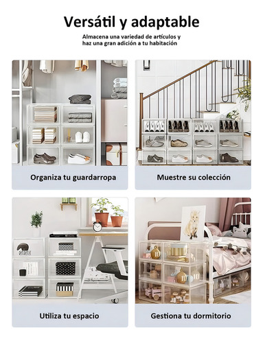 Caja de zapatos zapatera Genérica Genérica TA-350 color blanco