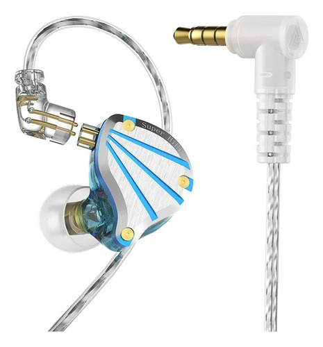 Auriculares In Ear Qkz Ak6 Titan Monitoreo Sin Microfono 