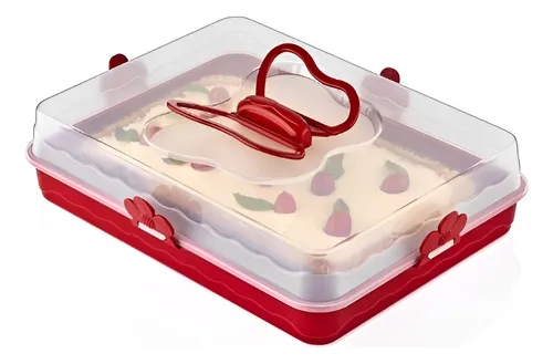 comprar Tupper Bandeja Rectangular C\u002F Tapa Viaje 29x295x11 Cm Queofe