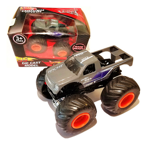 Camioneta Monster Truck Ruedas Grandes 9cm Mundo CLG Fd23-1a