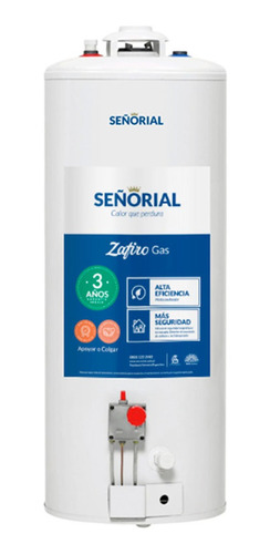 Termotanque 85l Señorial Tsz-85 Multigas Cuo