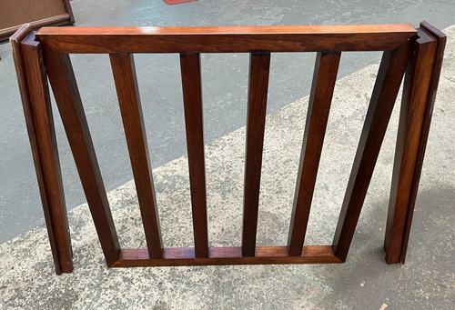 Puerta De Protección Para Escalera Roble Oscuro (Usado)