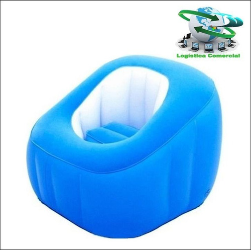 Imagen 4 de 8 de Silla Sillon Inflale Comfort Quest Cubo Bestway 75046