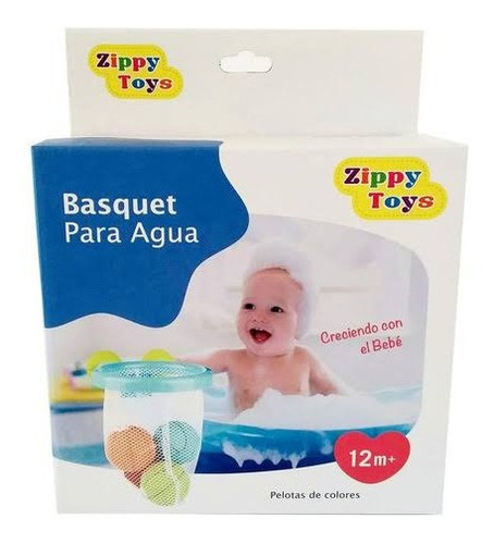 Juguete Para El Agua Bebe Basquet Para El Baño Bañera 12 M+