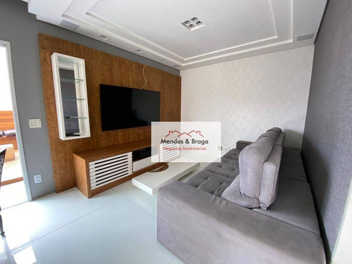 Imagem 7 de 30 de Cobertura Com 3 Dormitórios À Venda, 234 M² Por R$ 2.485.000,00 - Vila Augusta - Guarulhos/sp - Co0019