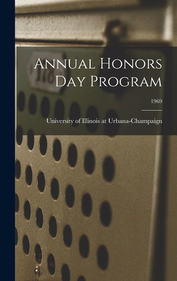 Libro Annual Honors Day Program; 1969 - University Of Ill...