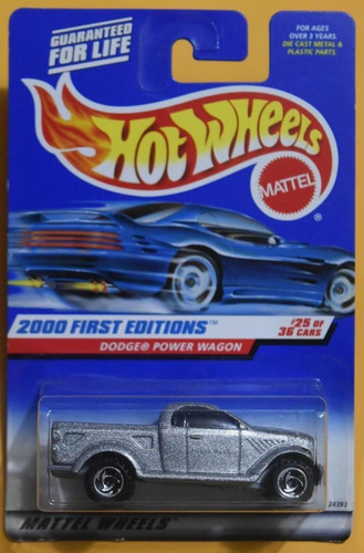 Hot Wheels Dodge Power Wagon P.e. 2000 Series
