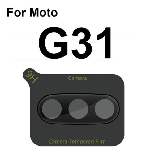 Vidrio Templado Camara Full Para Moto G31 G51 G71 G200