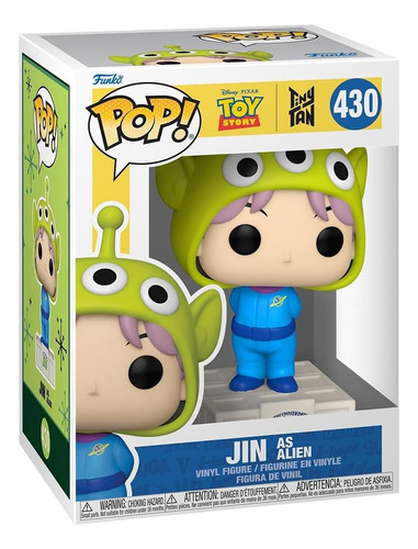 Funko Pop! Jin Como Alien Toy Story X Tiny Tan 12,95 Cm