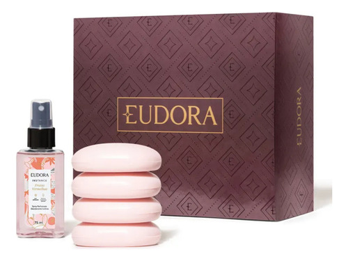 Kit Presente Instance Frutas Vermelhas Eudora Frutas Vermelhas