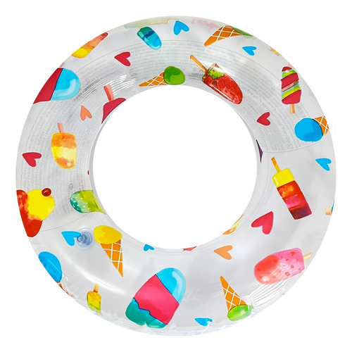 Salvavidas Inflables Para Niños 51cm Diametro Varios Diseños Paletas