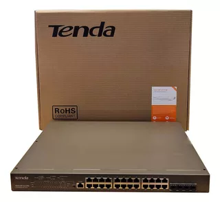 Teg5328p-24-410w Switch Adm L3 De 24 Puerto Gigabit Poe 4sfp