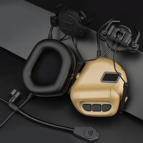 Casco Táctico Audífonos De Gran Resistencia Tiro