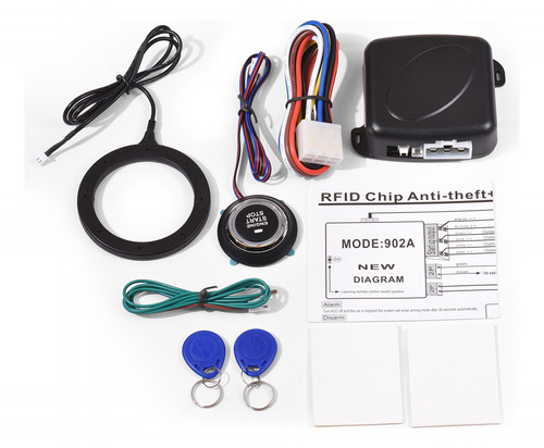 Botón De Arranque Con Un Botón Para Stop Kit Dc12v Cars Star