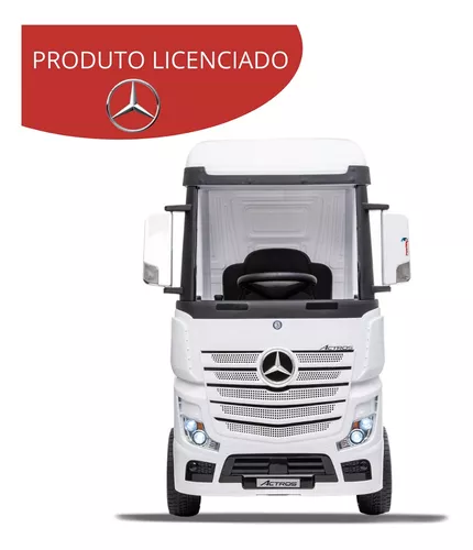 Mini Caminhão Elétrico Mercedes Actros Com Carreta Importway