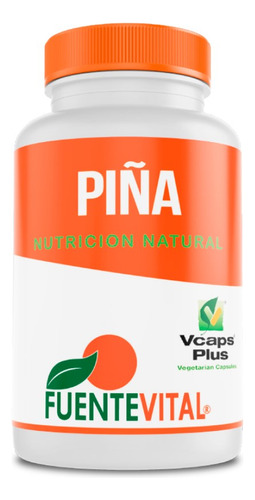 Piña En Cápsulas Pro-digestión Antiinflamatorio Inmunidad