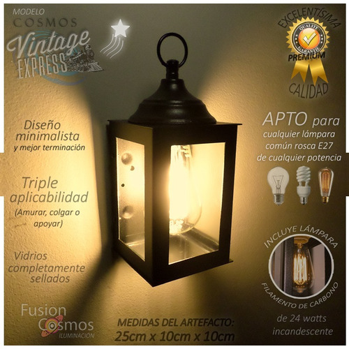Imagen 2 de 10 de Luces Navidad Adorno Decoración Fanal Efecto Farol Pack X15u Farola Exterior Colonial Cabildo Multidireccional Fanal