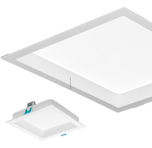 Imagem 1 de 4 de Painel Led 12w Stella Embutir Deep 16,7cm Recuado Sth8902/30