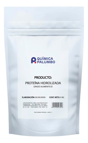 Proteína Hidrolizada Enzimáticamente X500g Grado Alimenticio