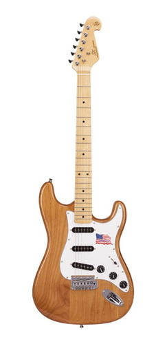 Guitarra Eléctrica Sx Sst Strat Alder Natural