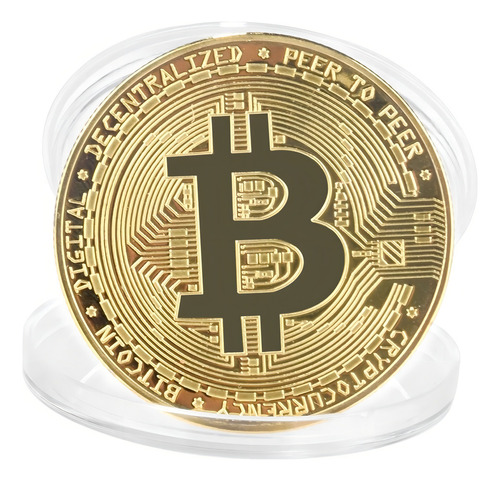 Moeda Física Ethereum Ouro Colecionador Edição Comemorativa