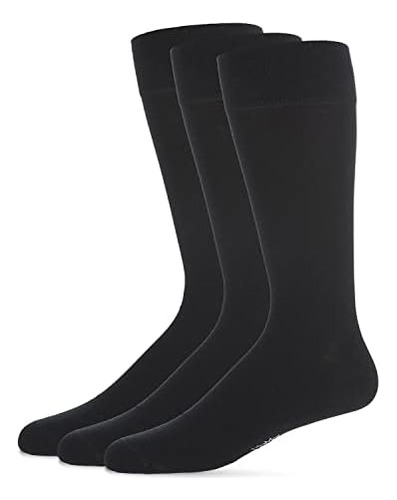 Memoi Flat Knit Hombre Calcetines De Algodón Mercerizado Paq