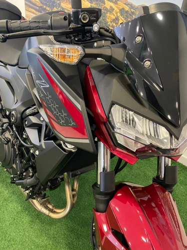Kawazaki Z400 Vermelha 2021 - Condição Imperdível