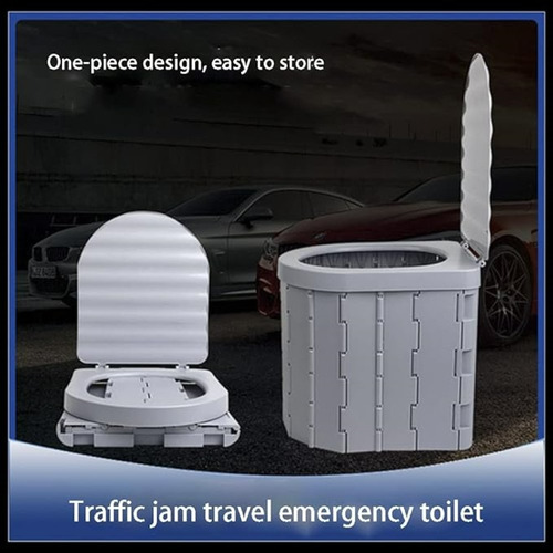 Inodoro Portátil Baño Plegable Para Camping