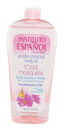 Aceite Corporal Para Baño Y Masaje Rosa Mosqueta