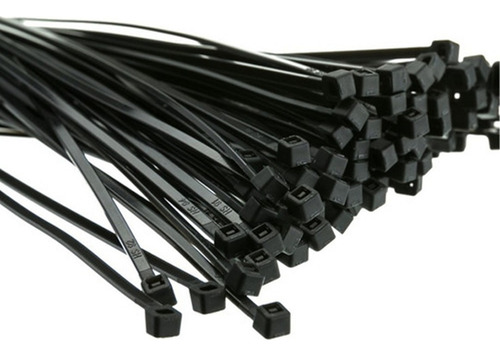 Tirrap De Plastico Negro 2.5x150mm Marca Fc