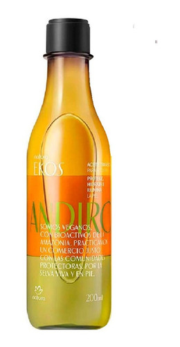 Óleo/ Aceite Trifásico Corporal Andiroba 200ml Ekos Natura