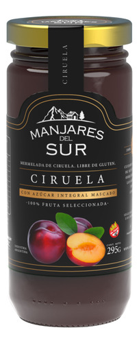 Mermelada De Ciruela Manjares Del Sur 295gr
