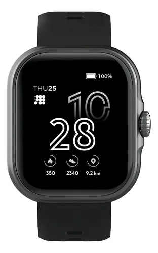 Cubitt Reloj Smartwatch CT-VIVA1 Para Unisex Viva Negro