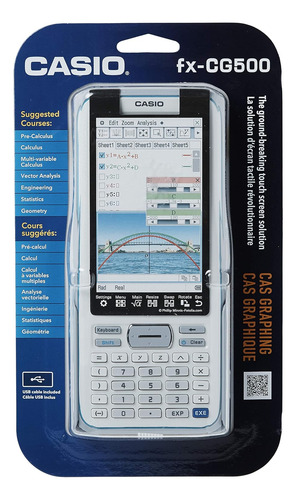 Casio Touchscreen (fx-cg500) Calculadora Gráfica Con Stylus