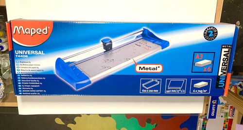 Cizalla Maped Universal A3 Rotativa Corta 5/6 Hojas T4406
