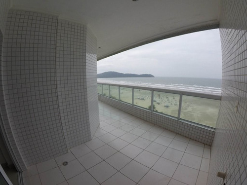 Imagem 6 de 27 de Apartamento Alto Padrão Frente Mar Com 3 Dormitórios Sendo 2 Suítes À Venda , 127 M² Por R$ 925.000,00 À Vista - Vila Guilhermina - Praia Grande/sp - Ap3731