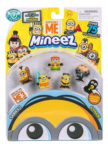 Despicable Me Paquete De Personajes Mineez