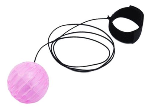 Faixa De Pulso Bola Pulseira Brinquedo Piscando Dedo Rosa