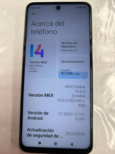 Redmi Note 9s Usado En Buen Estado