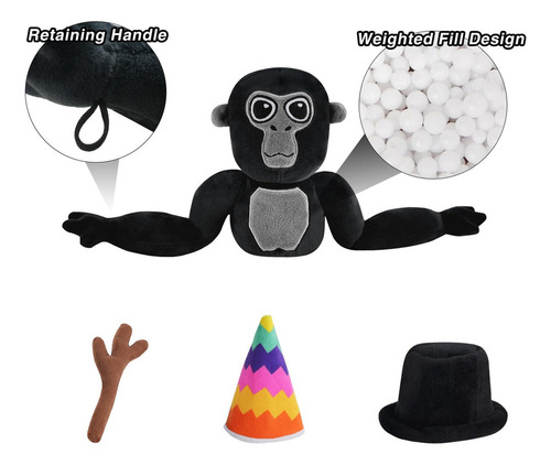 Li Gorilla Tag - Peluche De Mono De Gorila Tag
