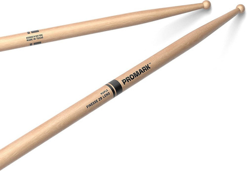 Palillos Para Bateria Promark De Arce Finesse 2b Larg Un Par