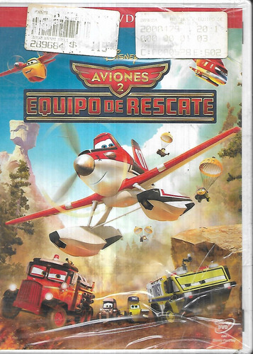 Aviones 2 Equipo De Rescate Disney Dvd Del Film + Mat.extra