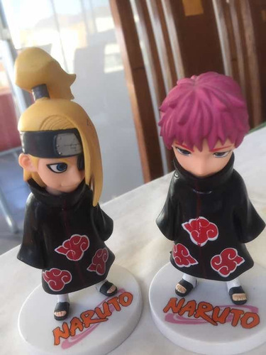Figuras De Acción Animê Naruto Gaara Y Deidara 2 Pzas (Usado)
