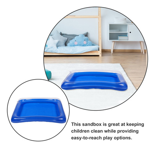 Bandeja Inflable De Arena Para Niños, Arena, Juego, Arena, J
