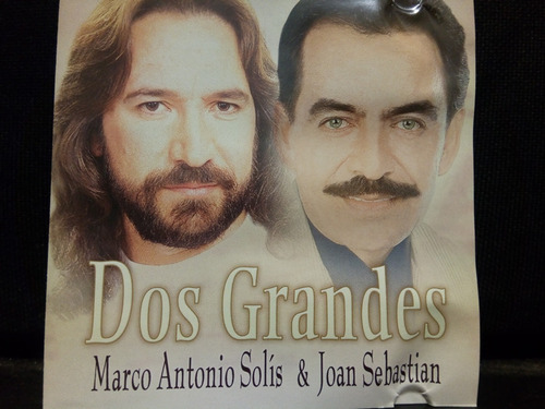 Marco Antonio Solis  Y Joan Sebastian - Dos  Grandes (cd)