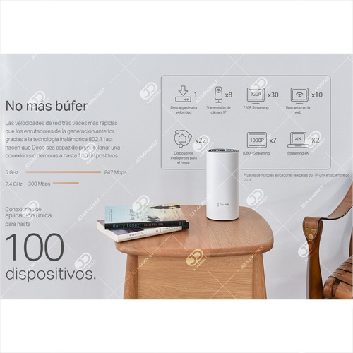 Sistema Wifi En Malla Para La Casa, Tp-link Deco E4 (1-pack)