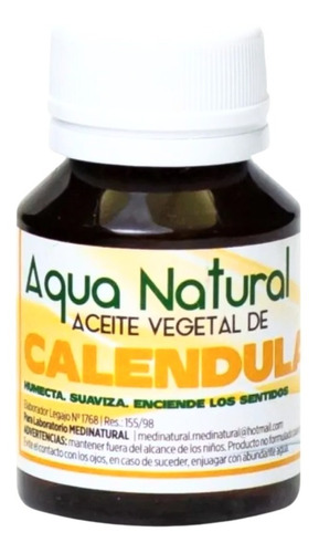 Aceite 100% Natural De Caléndula 50 Ml